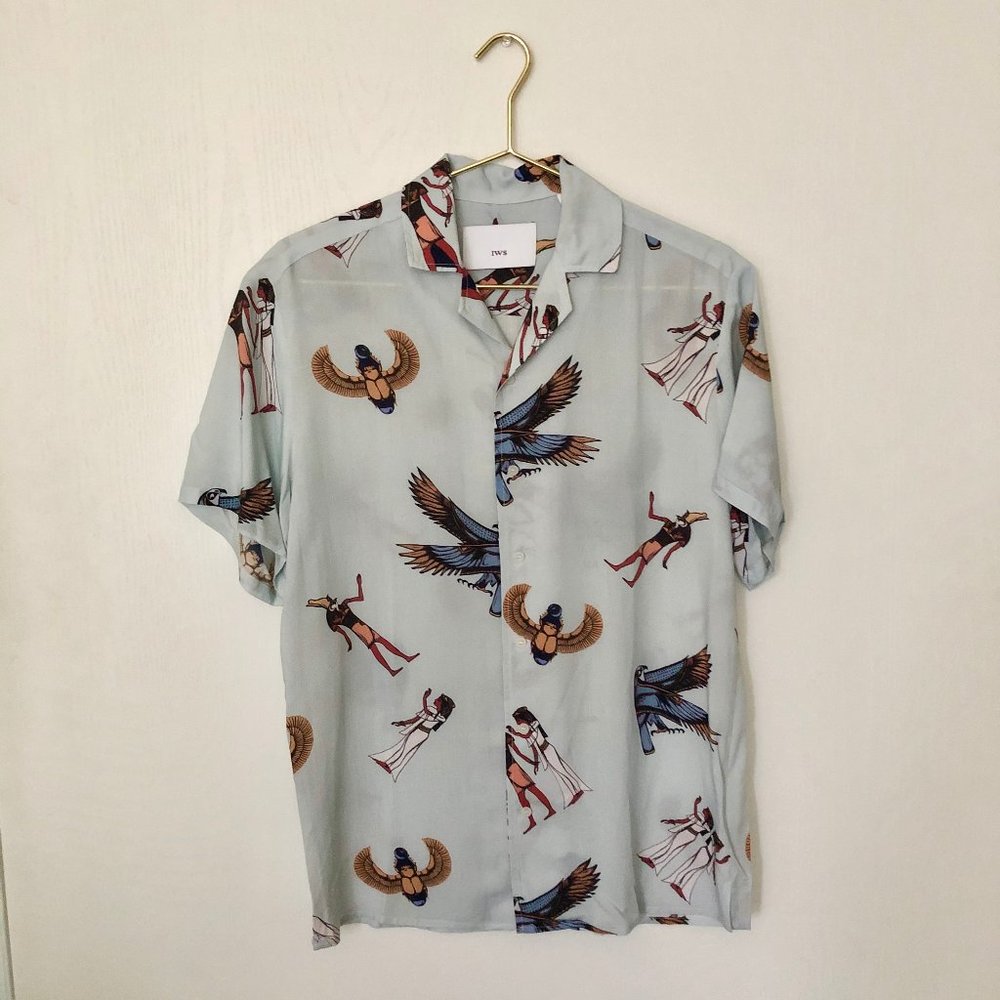 Pharaoh Button Up Shirt - Insted We Smile